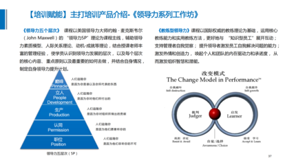 组织与人才咨询项目简介-企业管理咨询解决方案